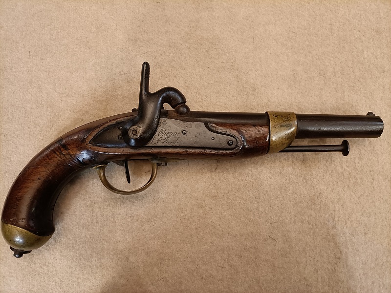 Pistola ad avancarica epoca 1800 S. Etienne